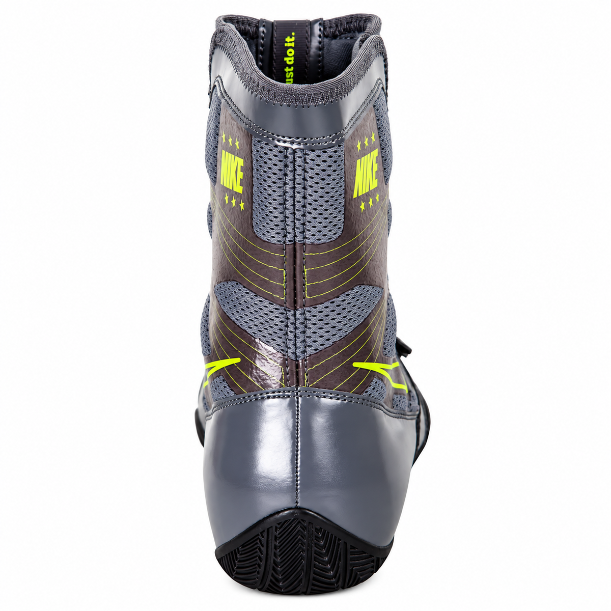 Nike HyperKO 1 Boxing Shoes - Grey/Yellow Volt