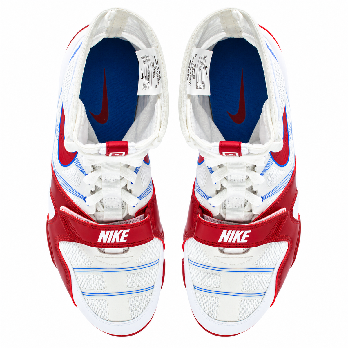 Nike HyperKO 1 Boxing Shoes - White/Royal/Red