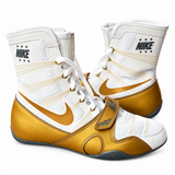 Nike HyperKO 1 Boxing Shoes - White/Gold