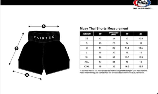 Fairtex Muay Thai Shorts BS1921 - Volcano