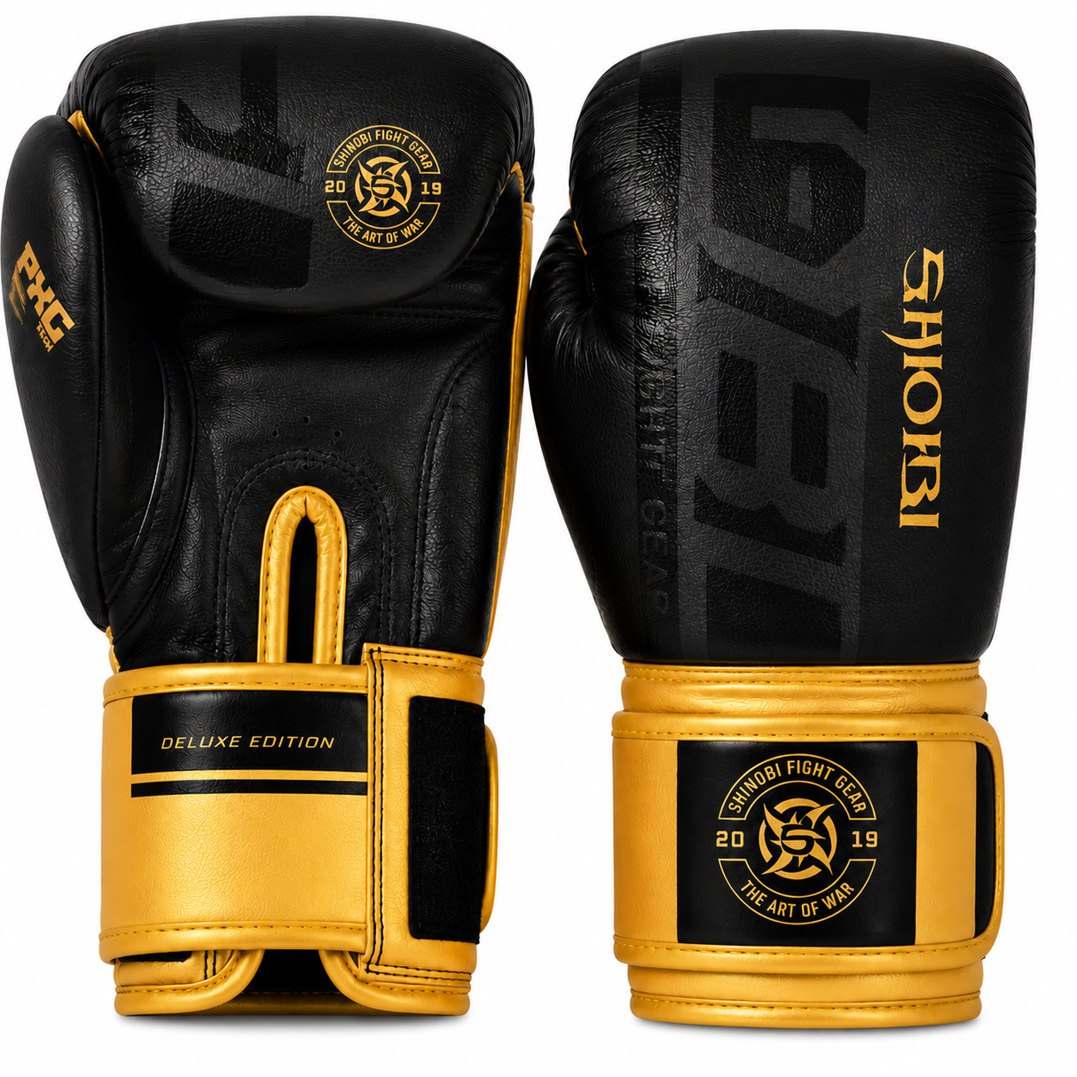 Shinobi Creed Boxing Glove / Black/Gold