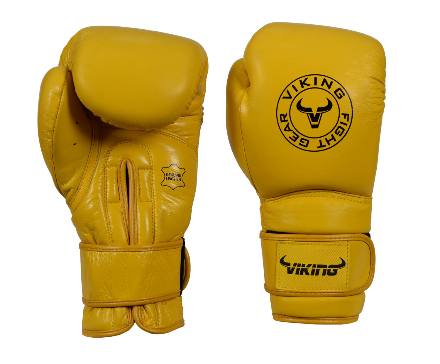Viking Savage Leather Wrist Locking Boxing gloves