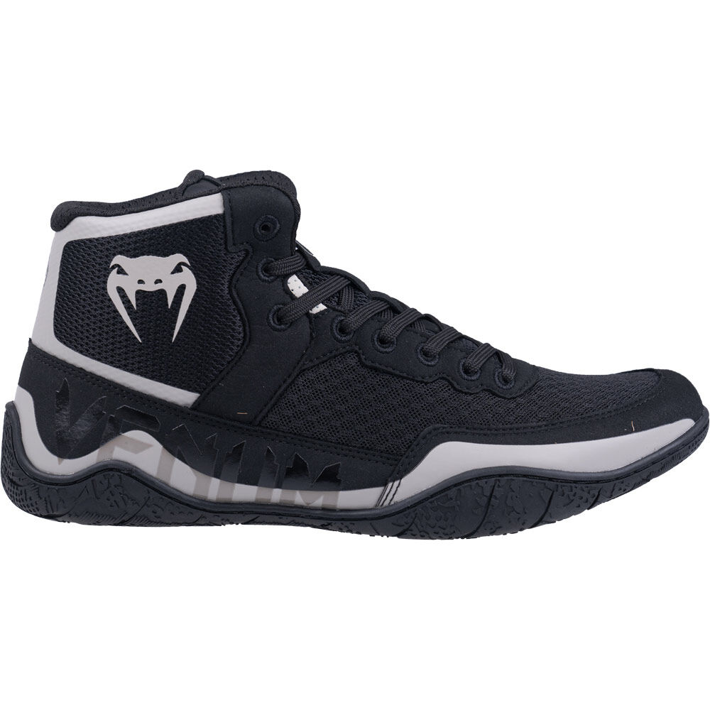 Venum Elite Wrestling Shoes - Black/Sand