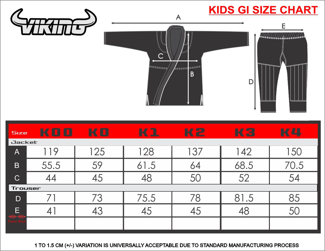 Viking Kids BJJ Gi