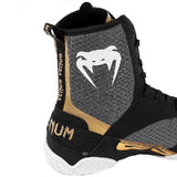 Venum Elite 2.0 Boxing Shoes - Black/ White/ Gold