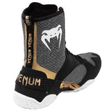 Venum Elite 2.0 Boxing Shoes - Black/ White/ Gold