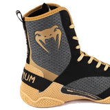Venum Elite 2.0 Boxing Shoes - Black/ Beige