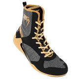 Venum Elite 2.0 Boxing Shoes - Black/ Beige