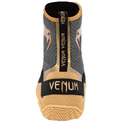 Venum Elite 2.0 Boxing Shoes - Black/ Beige