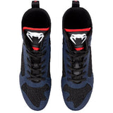 Venum Elite 2.0 Boxing Shoes - Navy/ Black/ Red