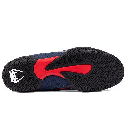 Venum Elite 2.0 Boxing Shoes - Navy/ Black/ Red