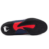 Venum Elite 2.0 Boxing Shoes - Navy/ Black/ Red