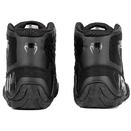 Venum Elite Wrestling Shoes - Black/Black