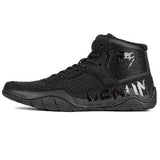 Venum Elite Wrestling Shoes - Black/Black