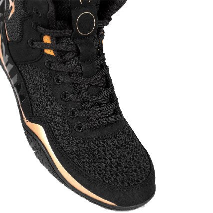 Venum Elite Wrestling Shoes - Black/Bronze