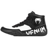 Venum Elite Wrestling Shoes - Black/White