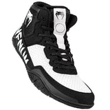 Venum Elite Wrestling Shoes - Black/White