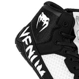 Venum Elite Wrestling Shoes - Black/White