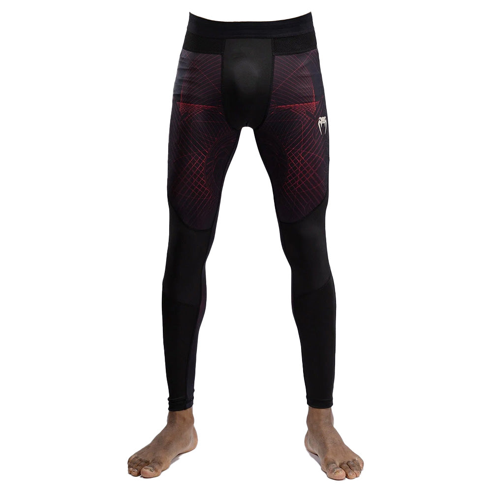 Venum G-Fit Air Men's Spats - Deep Black/Fire Red