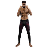 Venum G-Fit Air Men's Spats - Deep Black/Fire Red
