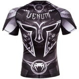 Venum Gladiator 3.0 Short Sleeve Rashguard- Black/White