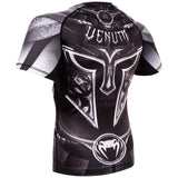 Venum Gladiator 3.0 Short Sleeve Rashguard- Black/White