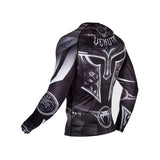 Venum Gladiator 3.0 Long Sleeve Rashguard- Black/White