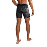 Venum Gladiator 5.0 Men's Vale Tudo Shorts - Black/Silver