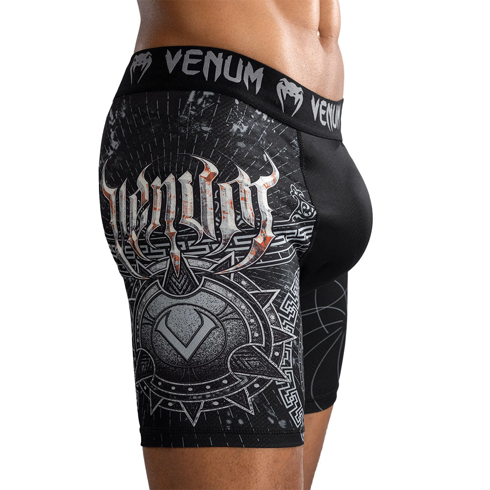Venum Gladiator 5.0 Men's Vale Tudo Shorts - Black/Silver