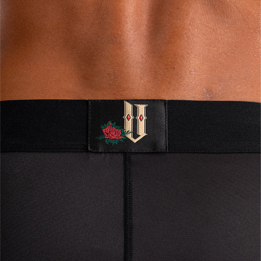 Venum Santa Muerte 5.0 Men's Spats - Deep Black/Gold