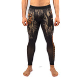 Venum Tiger Men's Spats - Black/Neon Orange