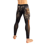 Venum Tiger Men's Spats - Black/Neon Orange