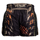 Venum Tiger Muay Thai Shorts - Black/Neon Orange