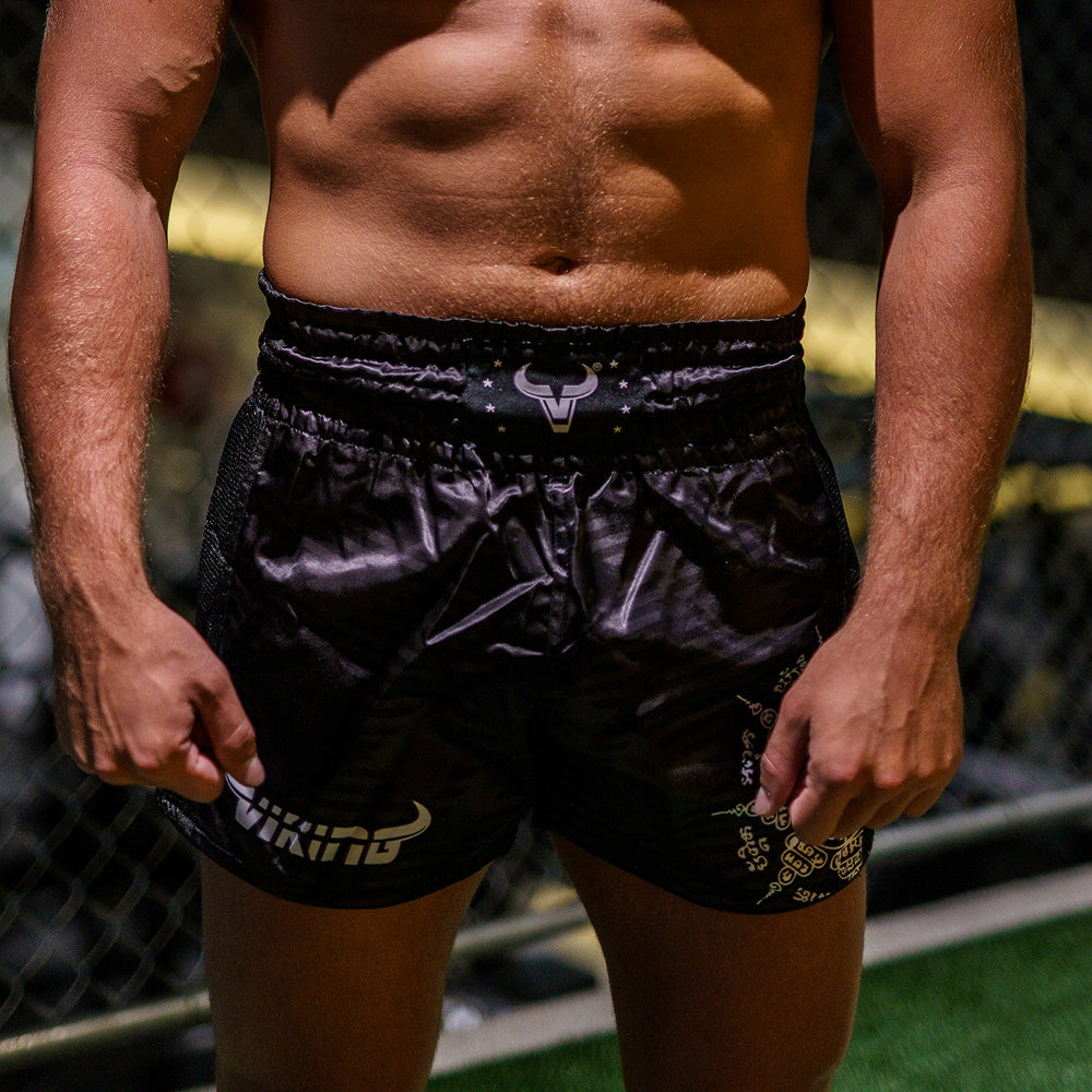 Viking Stripe Muay Thai Shorts
