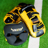 Viking Diablo Curved Pro Leather  Thai Pads (Heavy Duty)