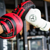 Viking Savage Leather Wrist Locking Boxing gloves