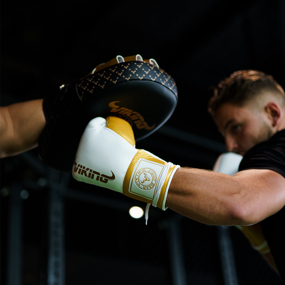Viking Valhalla Pro Horse Hair Boxing Gloves (Lace Up)