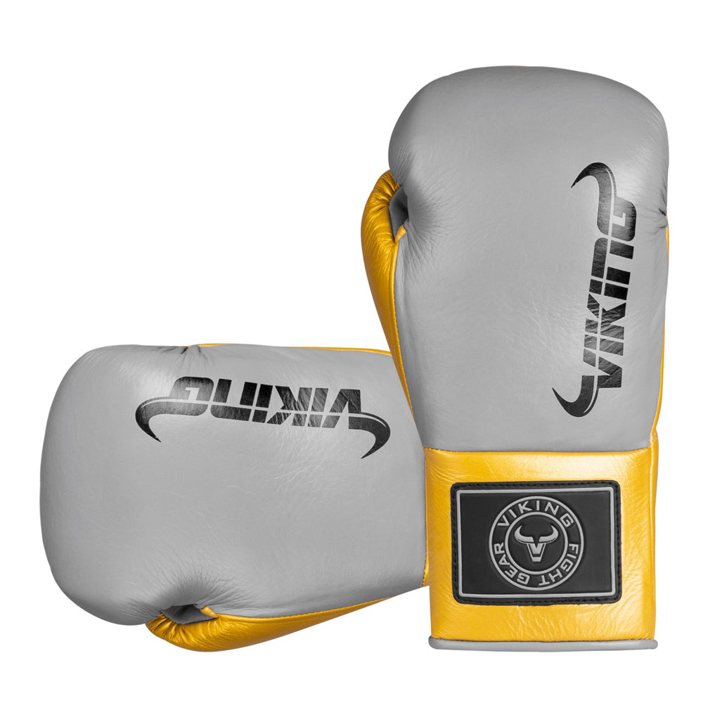 Viking Valhalla Pro Horse Hair Boxing Gloves (Lace Up)