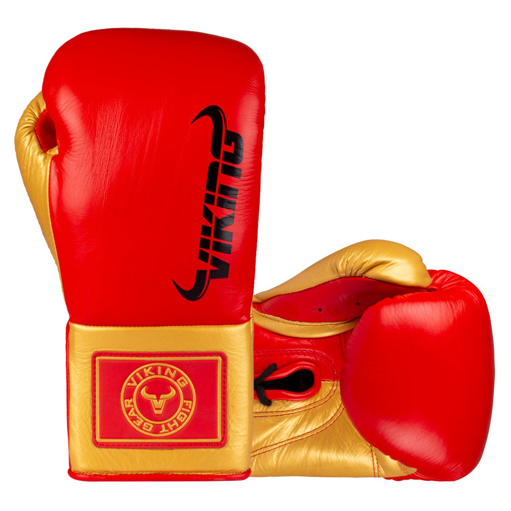 Viking Valhalla Pro Horse Hair Boxing Gloves (Lace Up)