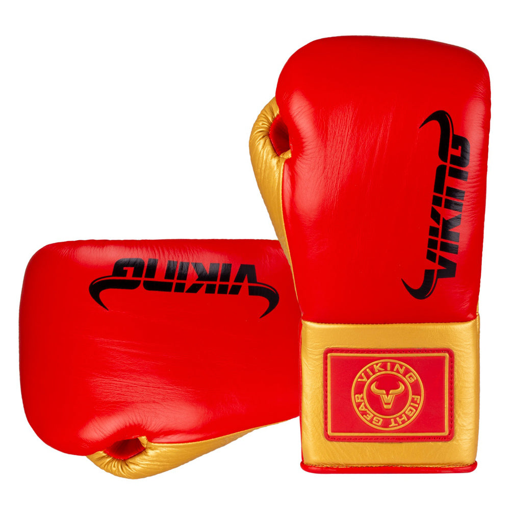 Viking Valhalla Pro Horse Hair Boxing Gloves (Lace Up)