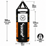 Viking Chaos Leather Punching Bag