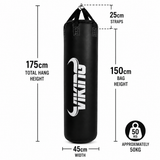 Viking Leather Pro 5FT Banana Punching Bag