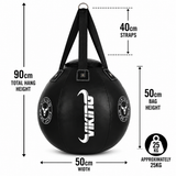 Viking Pro Leather Wrecking  Ball Punching Bag