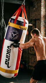 Viking Chaos Leather Punching Bag
