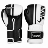 Viking Odin Elite Leather Dual Wrist strap Boxing Gloves