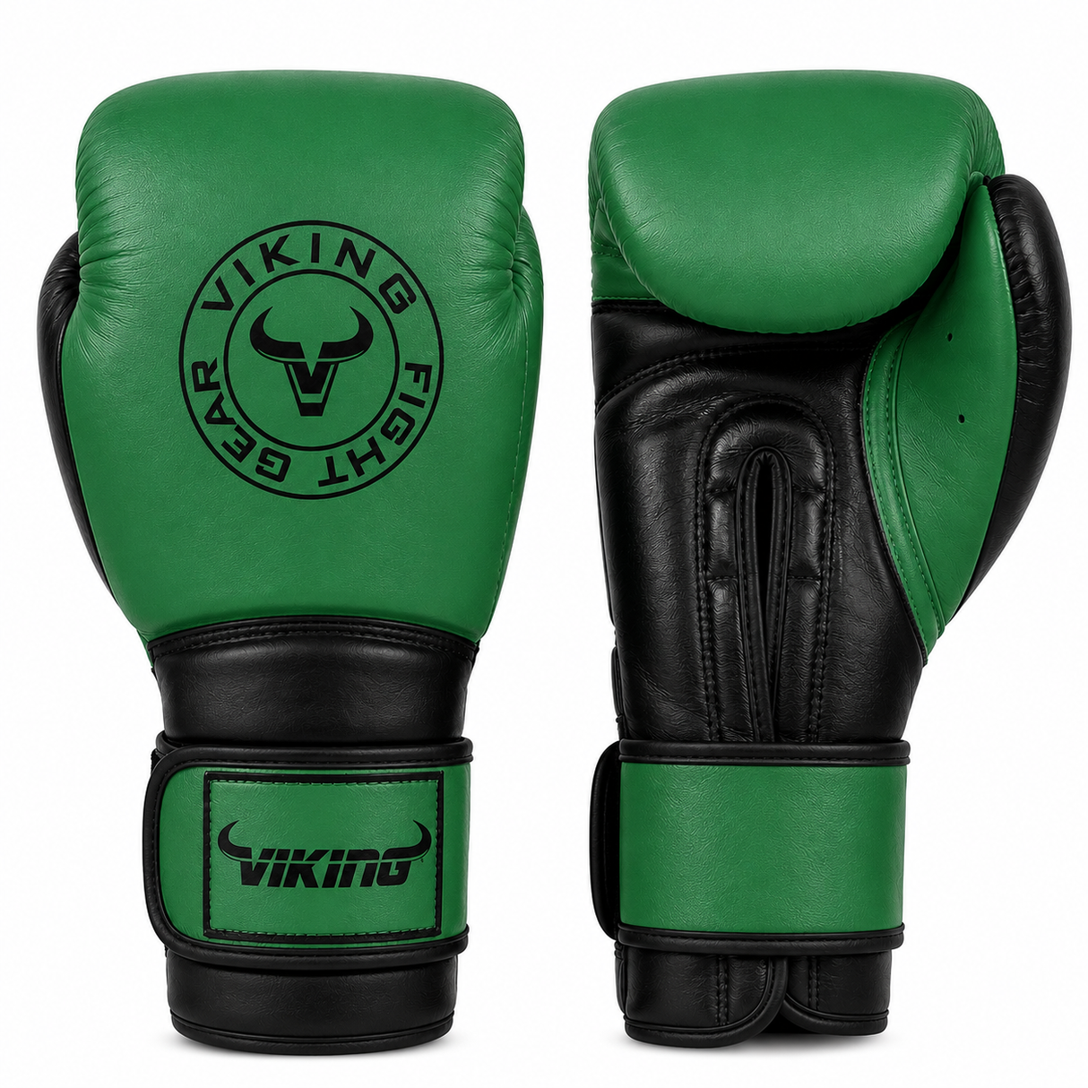 Viking Savage Leather Wrist Locking Boxing gloves