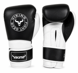 Viking Savage Leather Wrist Locking Boxing gloves