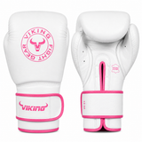 Viking Savage Leather Wrist Locking Boxing gloves