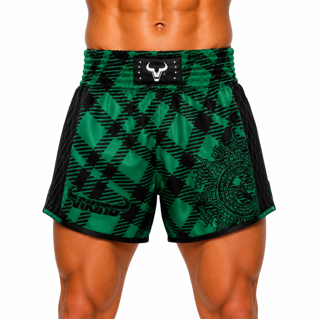Viking Stripe Muay Thai Shorts