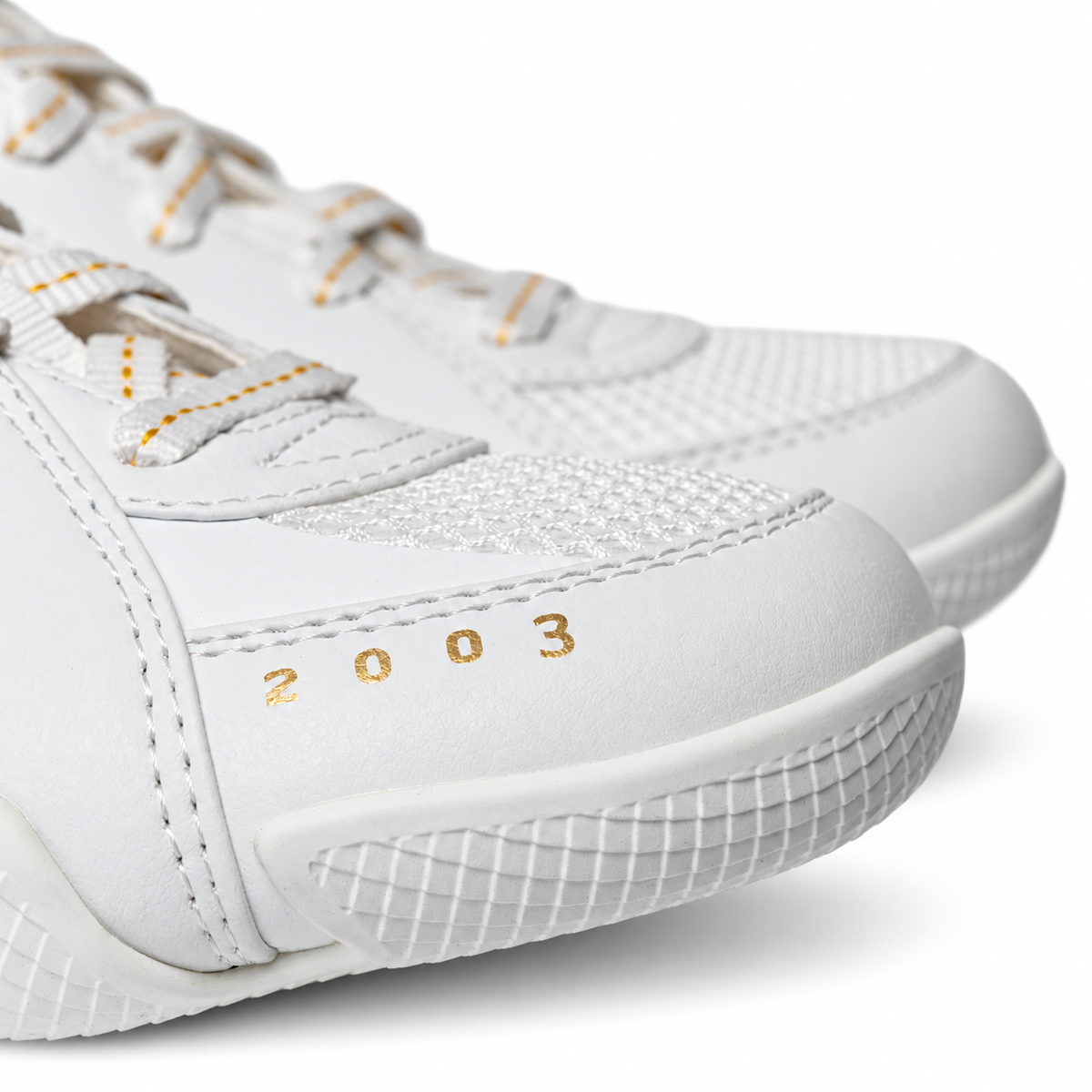 Rival RSX-Guerrero Deluxe Boxing Shoes - White/Gold